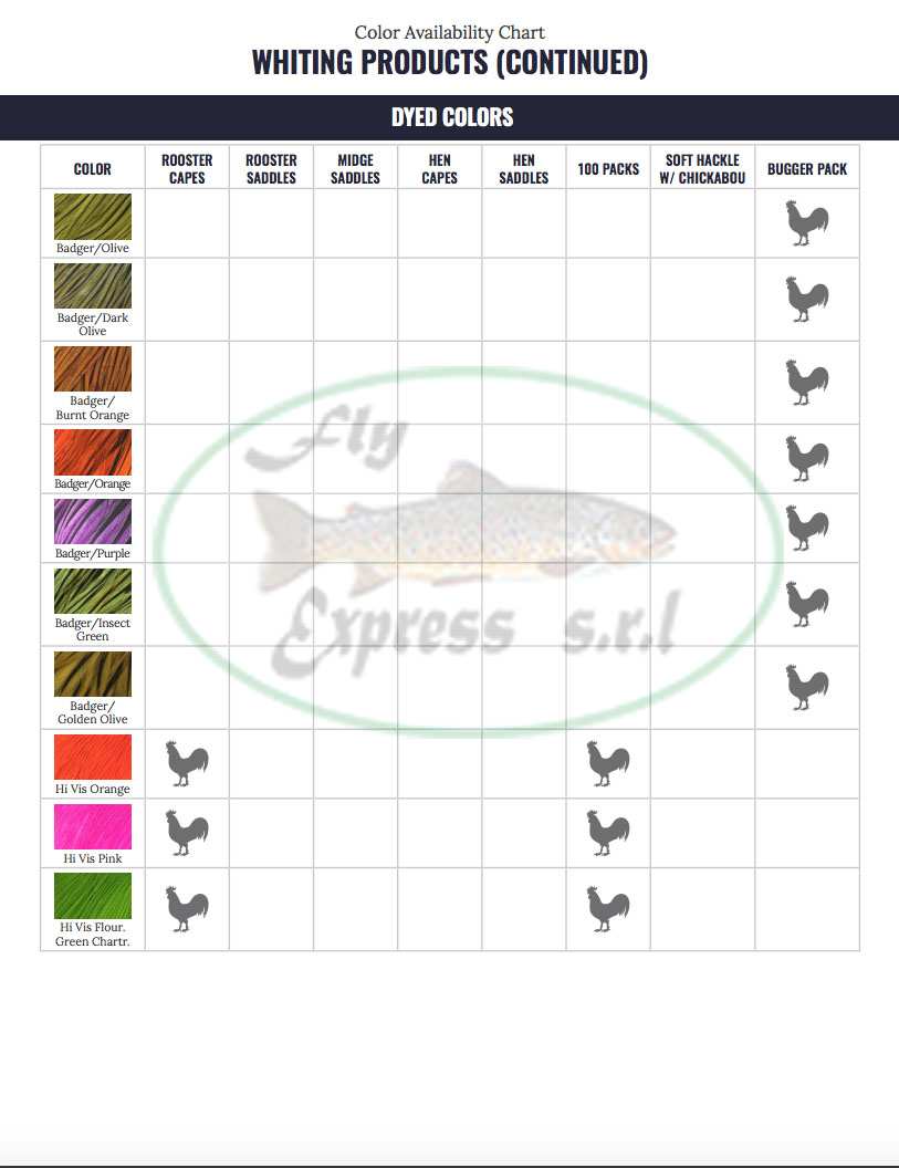 WHITING WOLLY BUGGER PACK - Imagen 8