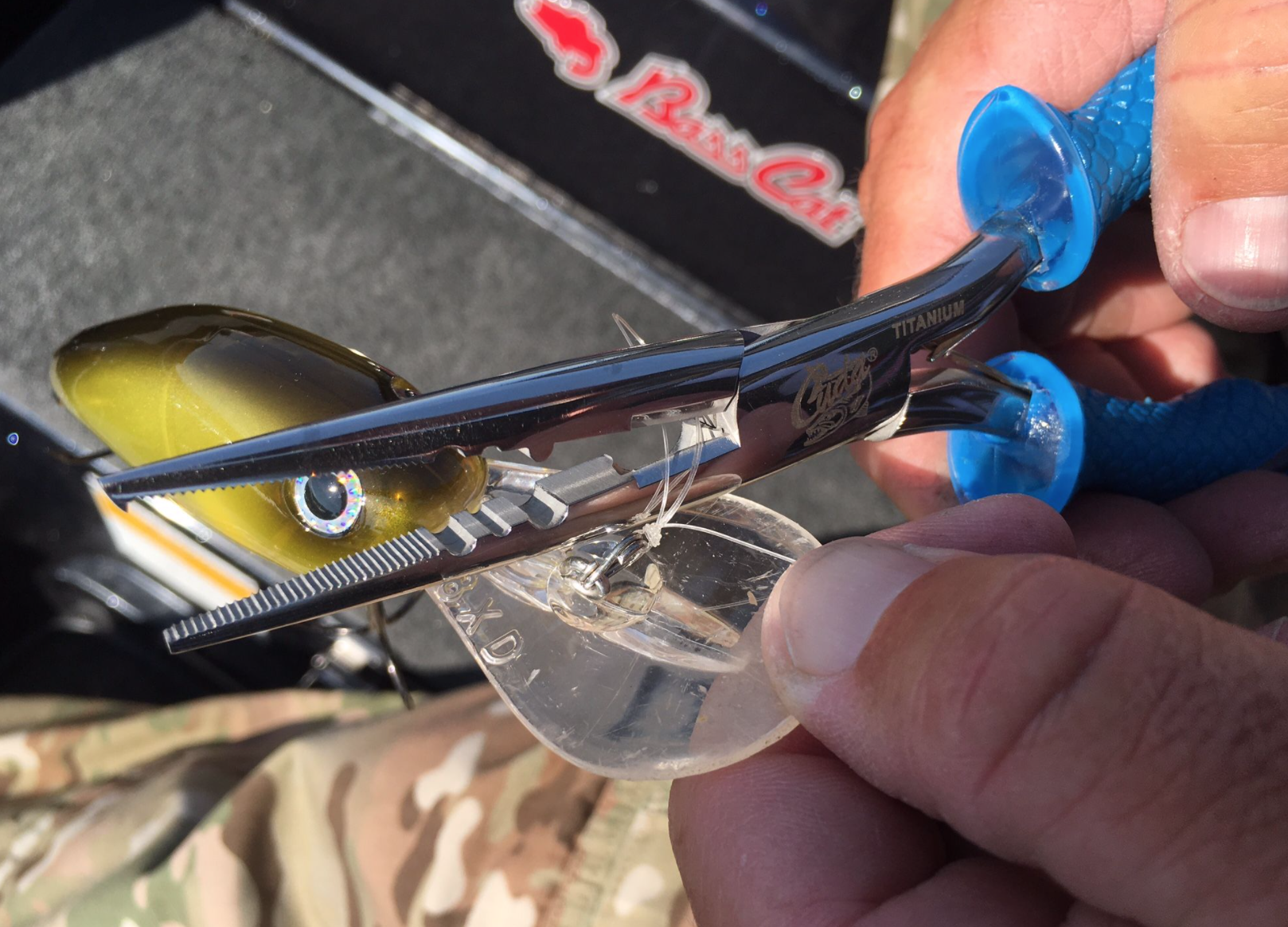 8" CUDA NEEDLE NOSE / SPLIT RING PLIERS (PINZA DE PUNTA ABRE ANILLAS) - Imagen 3