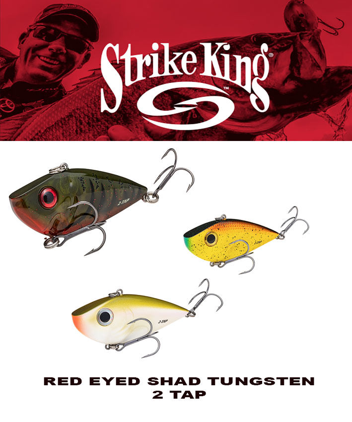 RED EYED SHAD TUNGSTEN 2 TAP