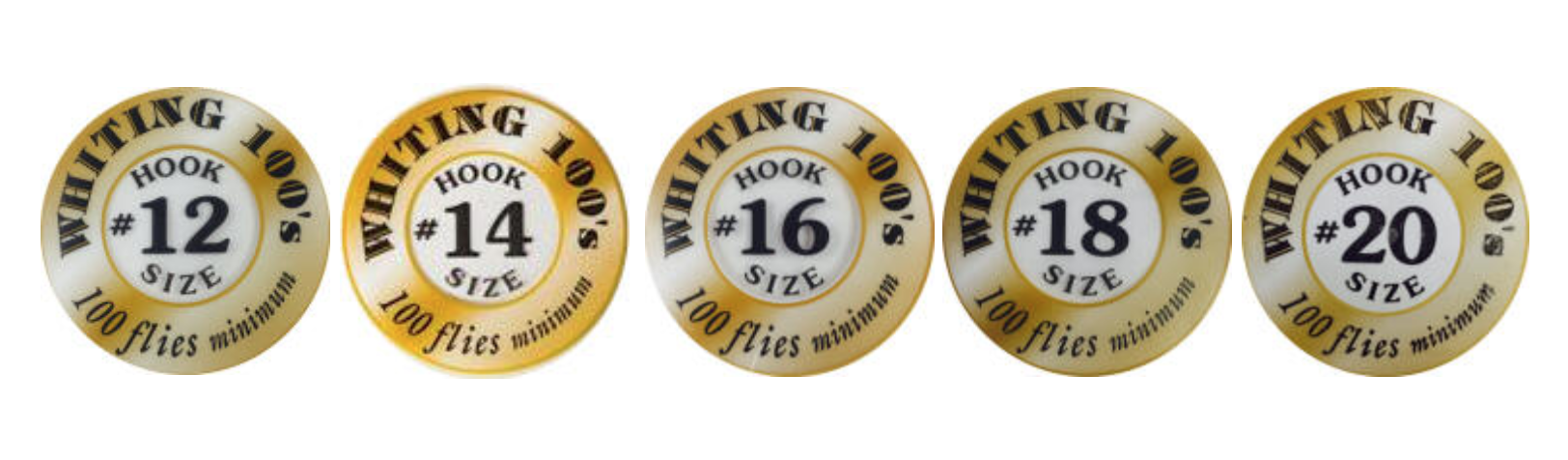 WHITING FARMS 100'S SADDLE HACKLE PACK - Imagen 3